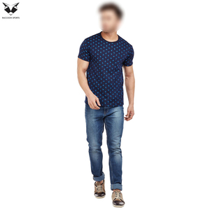 2026 New Pakistan Made High Quality Heavyweight Solid Color Street Wear Product Half Sleeves Men's 100% Cotton Knitted T-Shirts - Product Image 3