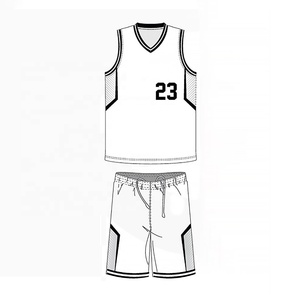 Conjunto de Uniforme de Baloncesto Personalizado, Jersey y Pantalones Cortos de Poliéster con Impresión por Transferencia de Calor, Secado Rápido, Unisex, para Entrenamiento de Equipos, Talla XXXL Disponible - Product Image 2