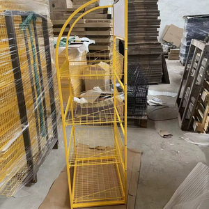 5 Lays Metal <b>Wire</b> <b>Basket</b> Candy Display Stand for Market - Product Image 1