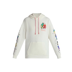 Sudadera con Capucha para Mujer, Talla Grande, para Uso Diario en Invierno, Diseño Personalizado, Estampado Elegante, Felpa de Poliéster/Algodón - Product Image 4