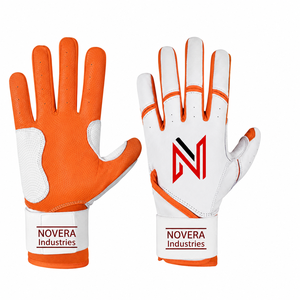 Leather <b>Baseball</b> Batting <b>Gloves</b> Sports <b>Gloves</b> for Men & Youth <b>Baseball</b> & Softball Batting <b>Gloves</b> - Product Image 5