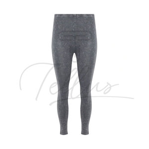 Best Selling Casual Breathable Lightweight Quick Dry High Waist Acid Wash Gym Wear Leggings Women Print Knee Length - Product Image 1