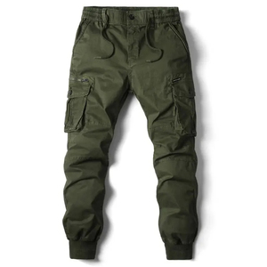Premium Quality Men Cargo Trousers Cotton Tactical Cargo Pants Multi Pocket Casual Streetwear Pants - Product Image 5