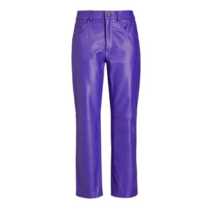 Pantalons en cuir pour femmes, vêtements d'hiver, avec logo personnalisé, pantalons de jogging de haute qualité, pantalons en cuir respirants pour femmes, vente en gros OEM - Product Image 1