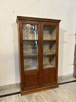 Meuble Almirah Moderne Personnalisé en Bois Massif Style Antique pour Maison, Salle à Manger, Appartement, Hôpital - Comprend du Verre - Pour Chambre et Salon