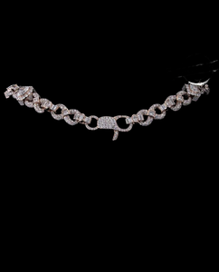 Chaîne cubaine unisexe en moissanite diamantée, idéale pour les défilés de mode, les fêtes et les événements spéciaux, disponible à prix abordable – Offre exceptionnelle - Product Image 2