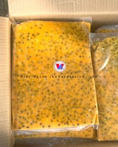 Purée de fruit de la passion 100% naturelle, concentrée et surgelée IQF – Durée de conservation de 24 mois |   Anna – Viet Delta - Product Image 1