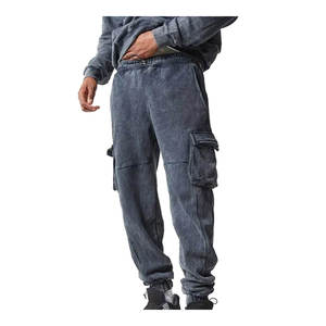 Survêtement unisexe en polyester/coton, prix de gros OEM, respirant, séchage rapide, épais, pour l'hiver, mode décontractée - Product Image 5