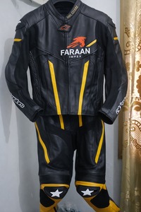 Combinaison de course moto à prix de gros, nouveau style, équipement de piste avec protection CE, taille personnalisée, ensemble maillot et combinaison de course - Product Image 3