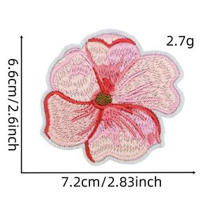 Latest Design Varsity Lady Embroidered Patch Personalized Square Chenille <b>Badge</b> with Custom Brand for Fashion Apparel Decoration - Product Image 4