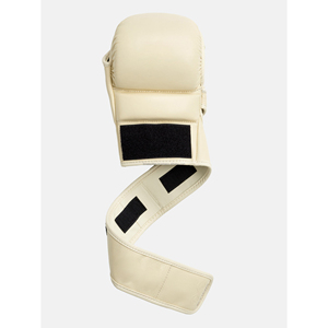 ถุงมือหนังสำหรับชกมวย MMA ระบายอากาศได้ดี แห้งเร็ว ปิดด้วยแถบตีนตุ๊กแก  รับทำโลโก้และสีตามสั่ง ถุงมือฝึกซ้อมศิลปะการต่อสู้ - Product Image 5
