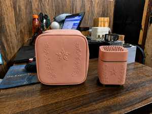 Most Popular Wooden Leather Cream <b>Ceramic</b> Incense Burner with Floral Pattern Aromatherapy <b>Diffuser</b> All Season Use - Product Image 6