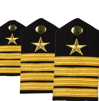 Accessoire vestimentaire 2026 : Dernière tendance, design mode, 100 % fait main, écusson brodé sur mesure en bullion pour épaule