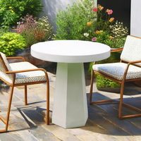 Table basse d'extérieur moderne, durable et légère en métal - Mobilier de jardin et de parc, fabricant vietnamien, OEM disponible