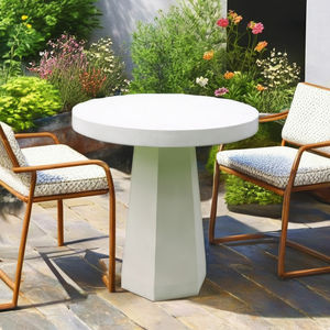 Juego de Mesa y Sillas de Jardín de Hormigón Moderno para Exteriores, Ligero, Resistente a los Rayos UV, Muebles de Comedor para Parque, Fabricante de Vietnam - Product Image 5