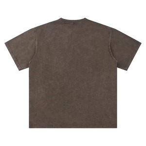 Pakistan Made Heavyweight Acid Wash 100% Cotton Men's T-<b>Shirts</b> Short Sleeve Wholesale - Product Image 2