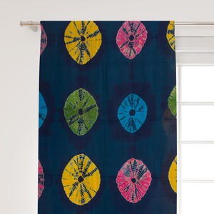 Rideau en coton imprimé tie-dye de qualité supérieure, doux, style bohème, pour salon, chambre, hôtel, fabricant en gros en Inde - Product Image 3