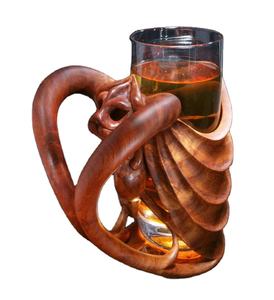 AUTHENTIQUE Meilleure Qualité Eau Naturelle Corne de Buffle Chope Poli Style Animal Viking Sculpture Tasse Bière Décoration - Product Image 5