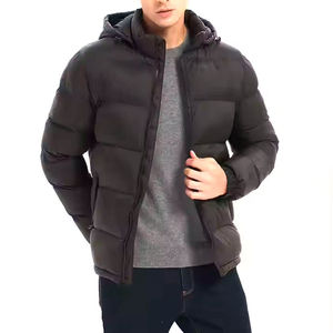 Chaqueta Impermeable para Hombre, Chaqueta de Invierno Cortavientos con Capucha, Ropa de Moda Urbana para Exteriores - Product Image 6