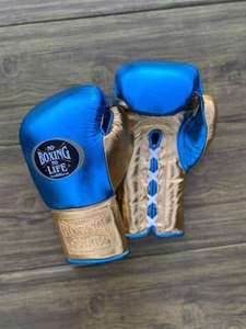 ถุงมือชกมวยหนังวัวแท้พรีเมียมแบบเม็กซิกัน รุ่น Custom No Boxing No Life พร้อมอุปกรณ์ป้องกันศีรษะและอวัยวะเพศแบบยืดหยุ่นสไตล์ซานด้า - Product Image 2