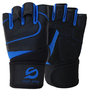 Gants de musculation respirants pour l'entraînement, en cuir synthétique, sur mesure, service OEM - Product Image 1