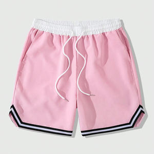 Shorts de bain simples pour hommes, personnalisés OEM, séchage rapide, grandes tailles, imprimés, imperméables, très demandés - Product Image 6