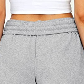Shorts décontractés pour femmes, légers, imperméables, respirants, coupe-vent, écologiques, en spandex et polyester tricoté, taille élastique - Product Image 3