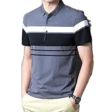 Men's Short Sleeve Knitted for <b>Shirt</b> Front logo Custom <b>Patchwork</b> Breathable Overalls Personalized Work <b>Shirt</b> Durable Uniform - Product Image 3