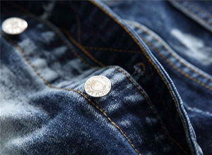 2026 Fashionable Casual Hand Drawn Letter Print Reversible Knitted Cotton Washed <b>Denim</b> <b>Jacket</b> Spring Style Men's <b>Jacket</b> - Product Image 4