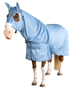 Couvertures d'été pour chevaux de qualité supérieure, design personnalisé, polaire doux, extérieur imperméable en ripstop, doublure en nylon lisse, ajustement réglable - Product Image 1