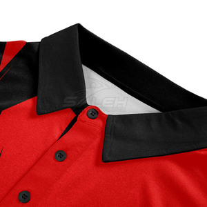 Polo de golf de bonne qualité avec tissu léger, design respirant et coupe extensible confortable pour une utilisation active - Product Image 4