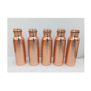 Elegante Botella de Cobre Ecológica para Hidratación Unisex, Apta para Agua Hirviendo, con Caja de Regalo - Product Image 1