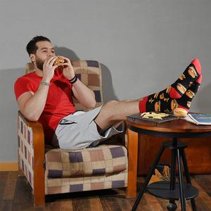 Chaussettes imprimées à motifs graphiques, design personnalisé, chaussettes colorées pour hommes et femmes, tendance, décontractées, sport, streetwear - Product Image 6