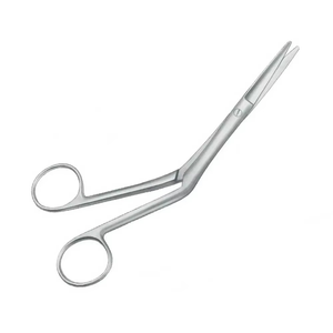 Ciseaux nasaux Heymann de qualité supérieure, lames extra-fines angulées, pointes très pointues, réutilisables, en acier inoxydable, ciseaux nasaux Heymann CE ISO - Product Image 5