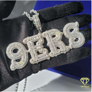 Collar con Colgante DRE Personalizado, Oro de 18K, Diamante Cultivado en Laboratorio, Cadena Cubana, Joyería Hip Hop Brillante, Certificado GIA, Regalo para Hombres y Mujeres - Product Image 4