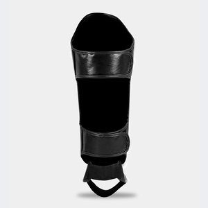 Protège-tibias en cuir légers personnalisés haut de gamme avec protection du pied et du genou – Vente en gros de protège-tibias de kickboxing - Product Image 4
