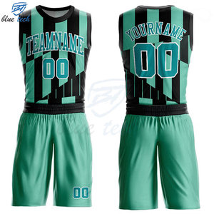 Wholesale Custom Plus Size Breathable Printed Basketball Jerseys Sleeveless OEM Team Sportswear Quick Dry Custom Logo Basketball - Product Image 3
