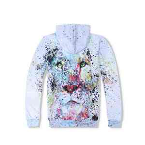 Conjunto Deportivo Unisex con Estampado Animal, Sudadera con Capucha y Pantalones Largos, Impresión por Sublimación, Ropa Casual de Primavera - Product Image 2