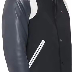 Chaquetas Varsity de Invierno para Hombre en Color Sólido, Nuevo Diseño, Chaqueta Varsity Personalizada de la Mejor Calidad y Duradera para Hombre en Venta, Servicio OEM - Product Image 4