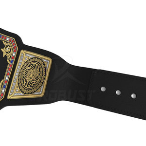 Ceinture de championnat en cuir écologique personnalisable, légère et durable, pour l'entraînement aux arts martiaux - Product Image 6