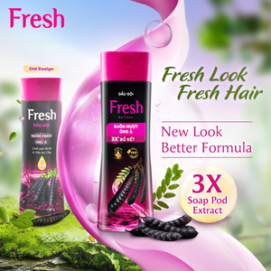 Vietnam Factory Natural Women Hair <b>Shampoo</b> For Dry Damaged Hair Gleditsia Extract 48H Shine Hair Care OEM Private Label - Product Image 1