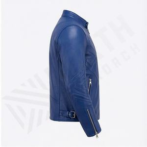 Veste de moto en cuir véritable pour homme de qualité supérieure, nouvelle arrivée, vestes de moto d'hiver, protections amovibles, personnalisables - Product Image 3