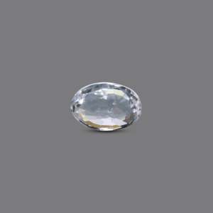 High Quality 4.1 Carat White Zircon Loose Gemstone for Fine Jewelry - Product Image 2