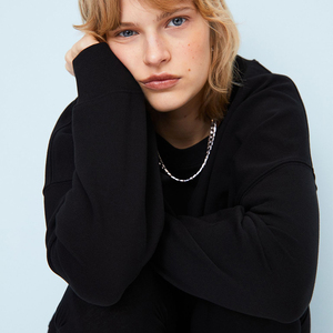 เสื้อสเวตเชิ้ตแขนยาวคอกลมผ้าฝ้าย 100% ปักลาย สำหรับผู้หญิงใส่ในฤดูหนาว - Product Image 2