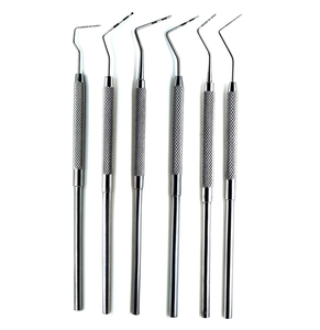 Wholesale Dental Scaler Double Ended Dental Oral Care Probes Stainless Steel <b>Tooth</b> <b>Scraper</b> Dental Surgical Instruments Cleaning - Product Image 6