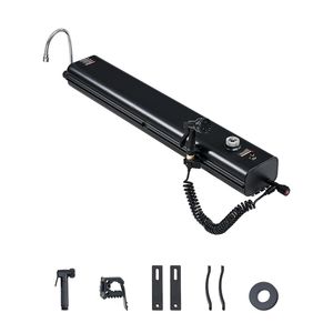 Serbatoio d'acqua portatile da 4,5 galloni in plastica ABS per portapacchi, pannello paraspruzzi per modelli Jeep, Nissan, Toyota, Ford, Hilux, per uso sul tetto dell'auto - Product Image 1