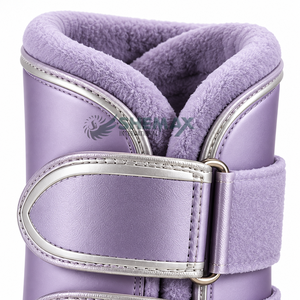 Bottes de brossage pour chevaux conçues avec des matériaux légers, une doublure douce et des fermetures réglables pour l'exercice quotidien et l'utilisation en écurie. - Product Image 6