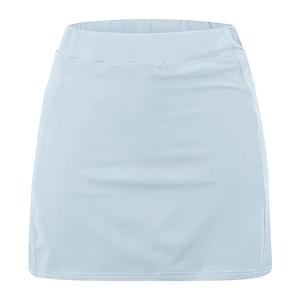 Women Solid Color Asymmetrical A-line Sport <b>Skirt</b> Built-In Shorts <b>Elastic</b> Waist Breathable Woven Polyester Mini Length Summer - Product Image 2