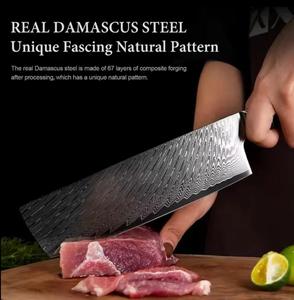 Ensemble de couteaux de chef en acier Damas de haute qualité, personnalisé, 8 pièces, avec manche sur mesure, idéal pour une utilisation quotidienne dans les hôtels et les usines - Product Image 3