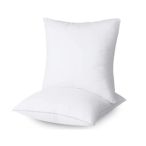 Almohada Cuadrada Blanca para Cama, Estilo Minimalista, Suave, Calidad de Hotel - Product Image 1